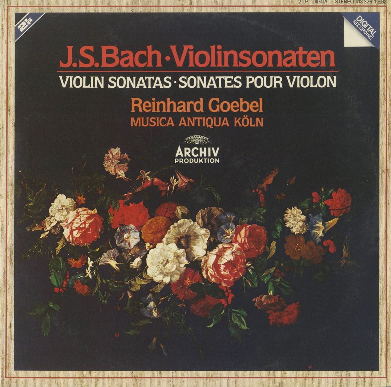 ES ENESCO / J.S. BACH レコード J.S.Bach, 巴赫, Musica Antiqua Köln, 科隆古樂團, Reinhard Goebel